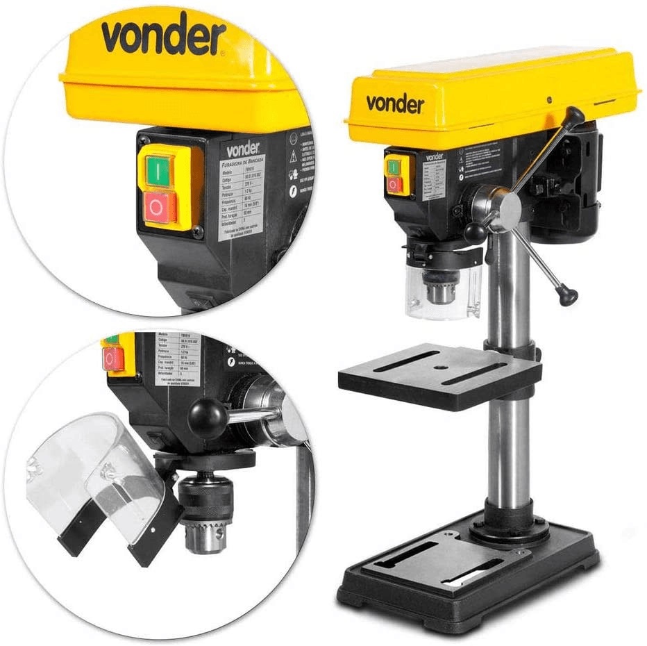 Furadeira de Bancada 16mm Fbv016 Vonder