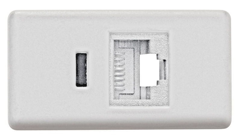 Modulo tom Rj45 cat 6 br liz Tramontina