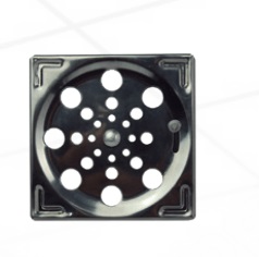 Ralo Inox 10x10cm Quad S/cx Egaplast