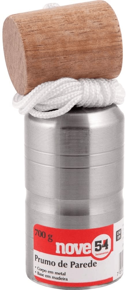 Prumo de Parede Metal 700g 954