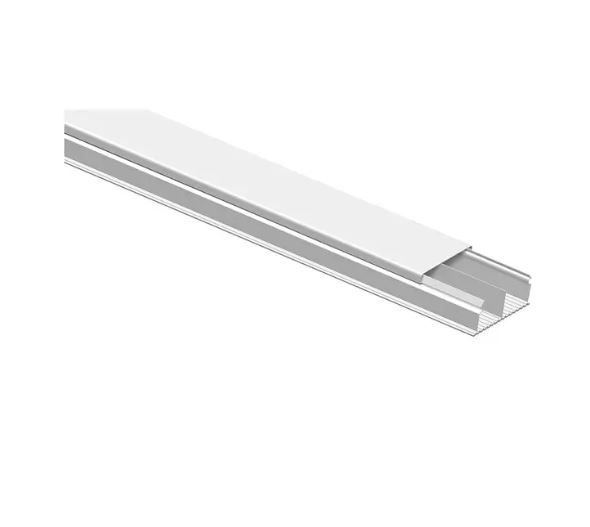 Canaleta Com Adesivo E Divisória Branca 20x12x2000mm - Pial