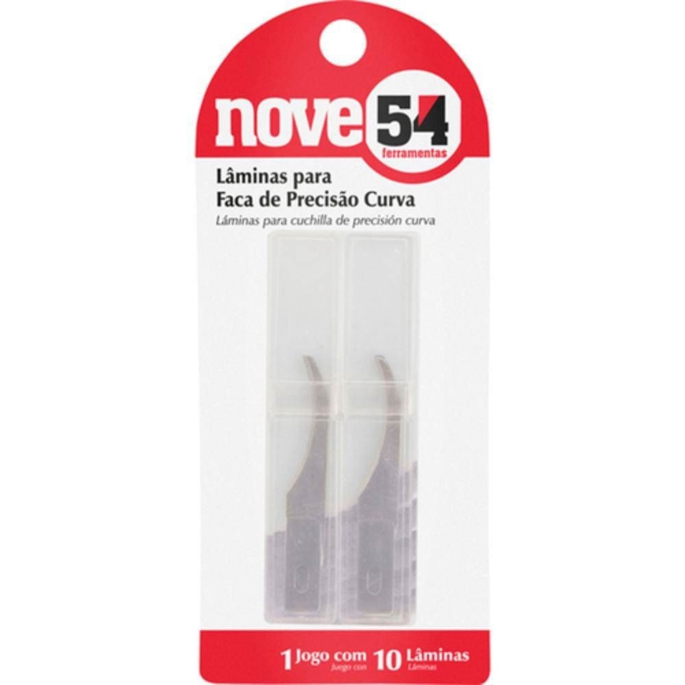 Lamina P/faca Precisao Curva C/10und 954