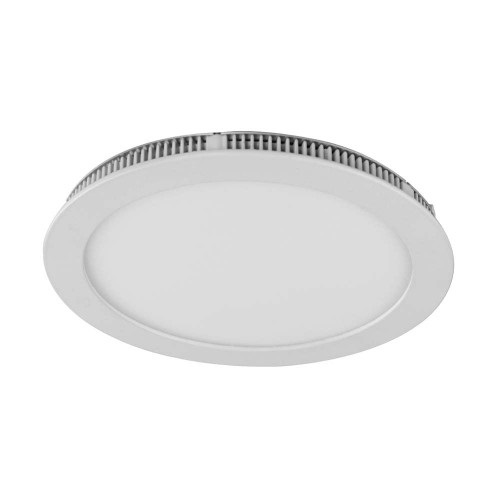 Painel emb Slim led 12cm 6w rd 3000k llu