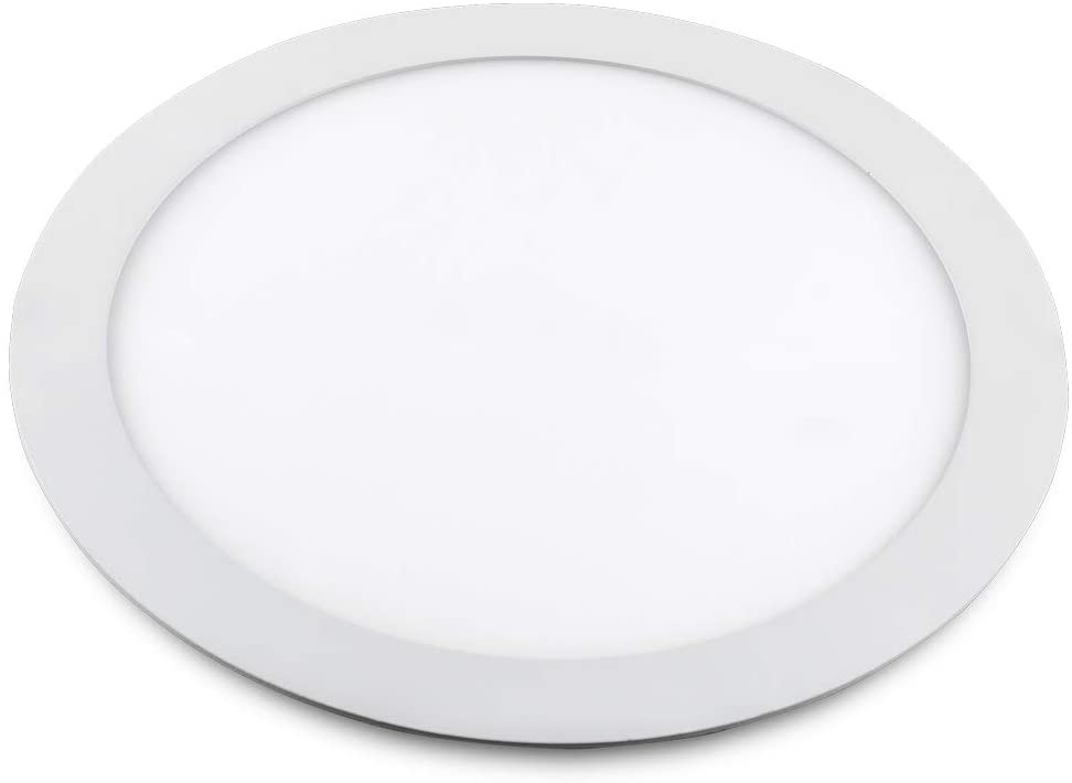 Painel emb Slim led 30cm 24w rd 3000k ll