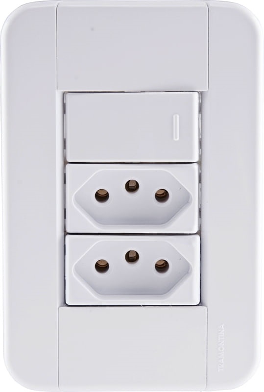 Interruptor Simp+2tom 10a Tablet Tramon
