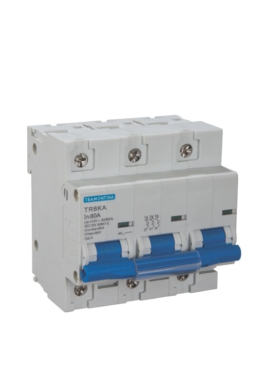 Disjuntor Trif 80a Curva c Tramontina