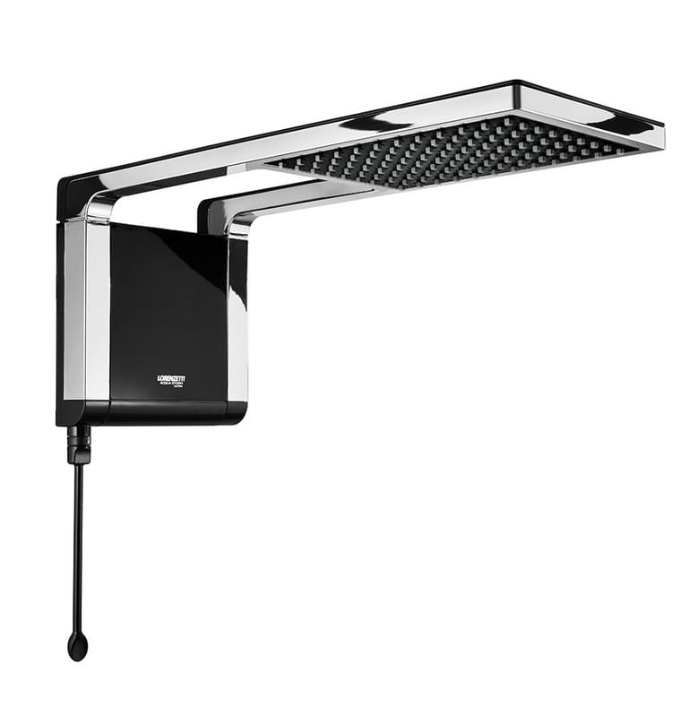 Chuveiro Acqua Storm Ultra 6800w/220v Preto/Cromado - Lorenzetti