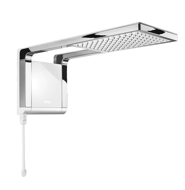 Chuveiro Acqua Storm 6800w/220v Branco/Cromado - Lorezetti