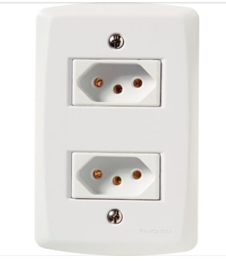 Tomada Dupla 2p+t 20a Lux2
