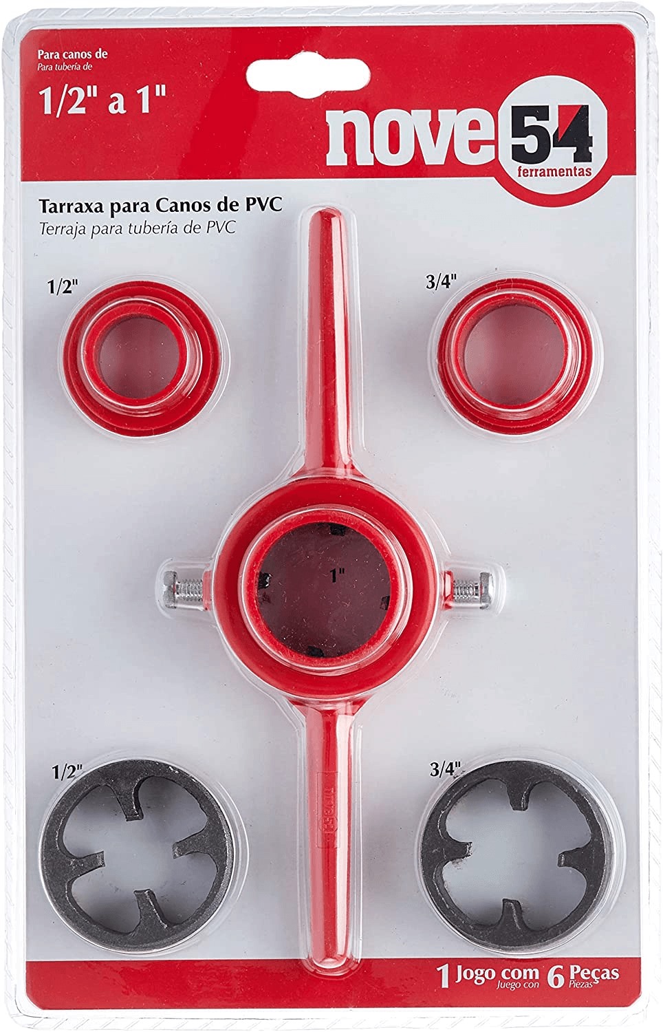 Tarraxa P/tubo de 1/2 a 1” jg 954