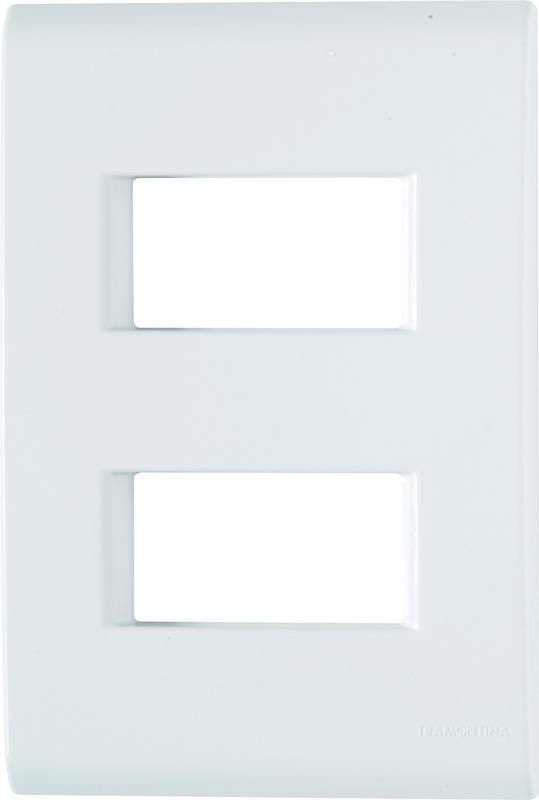 Placa 2 Postos Separ 4x2 liz Tramontina