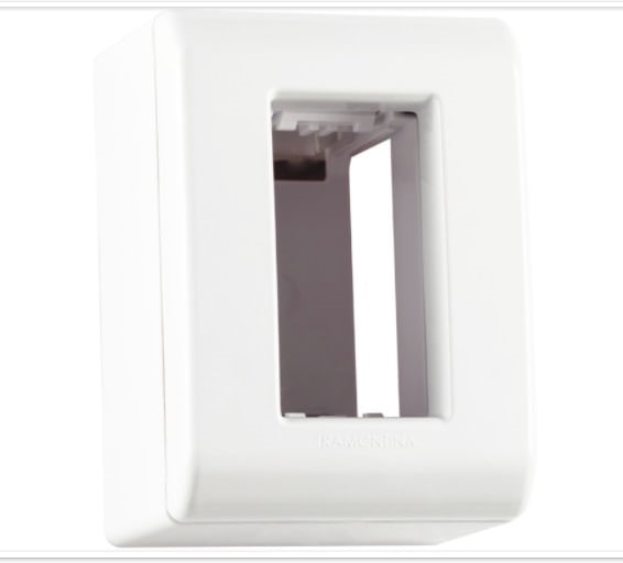 Caixa+tampa 1posto Sob. Lizflex Tramontina