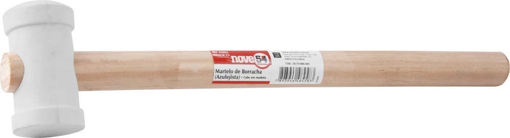 Martelo Borracha 40mm Azulejista Nove54