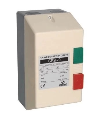 Chave de Partida 4-6a 380v 3cv Soprano