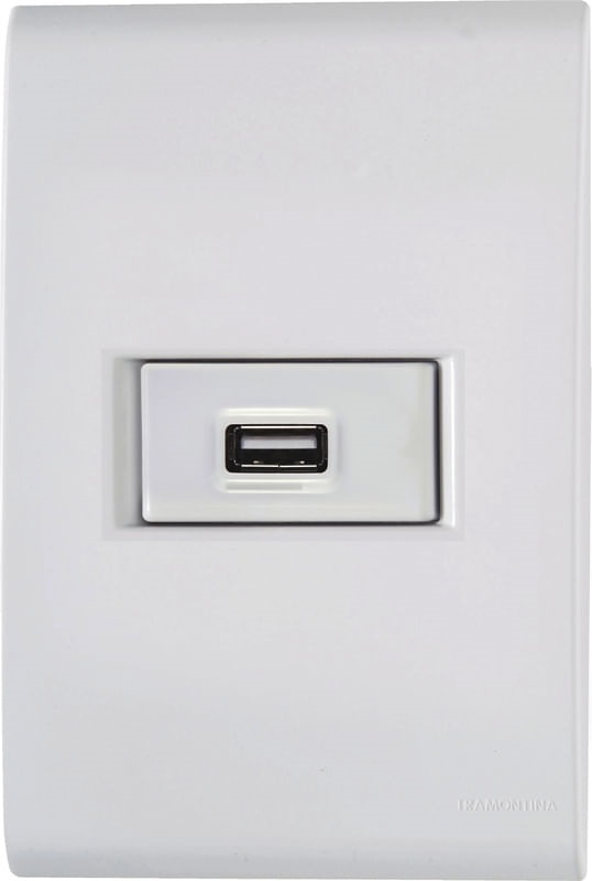 Tomada usb 1,5a Bivolt liz Tramontina