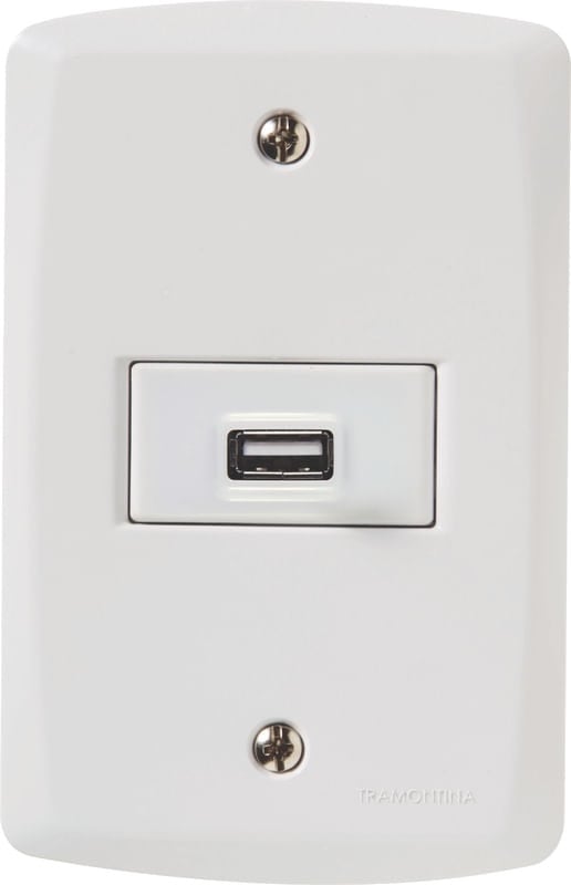 Tomada usb 1,5a Bivolt Lux2 Tramontina