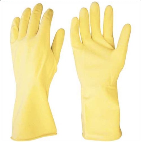 Luva Latex Amarela g C/forro 954