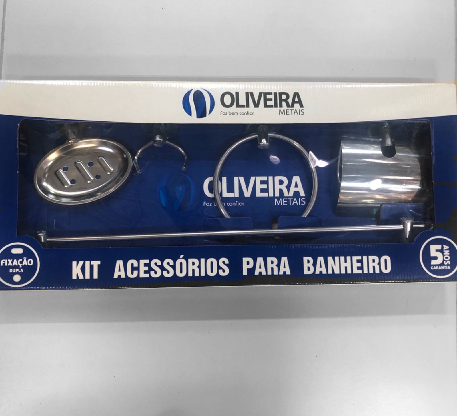 Kit P/banheiro 5 Pecas Standard