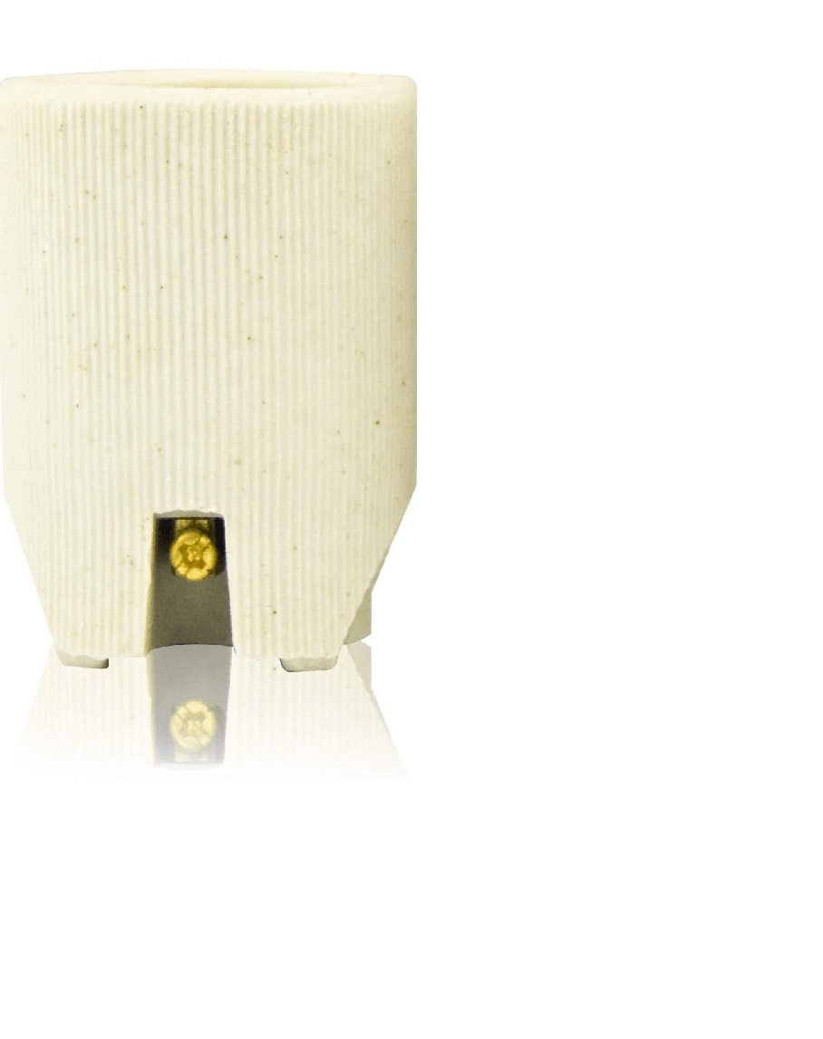 Bocal Porcelana p/ Spot Liso E-27 Foxlux