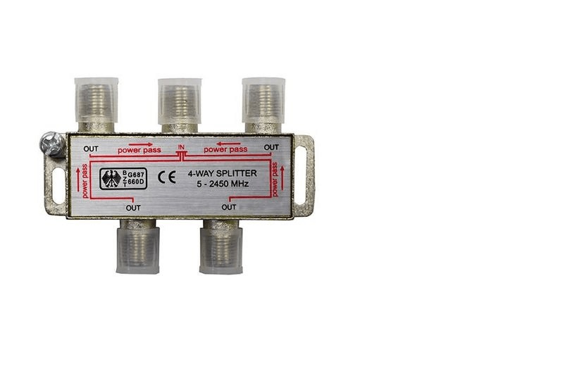 Divisor Alta 5-2450mhz 4 Saidas Foxlux