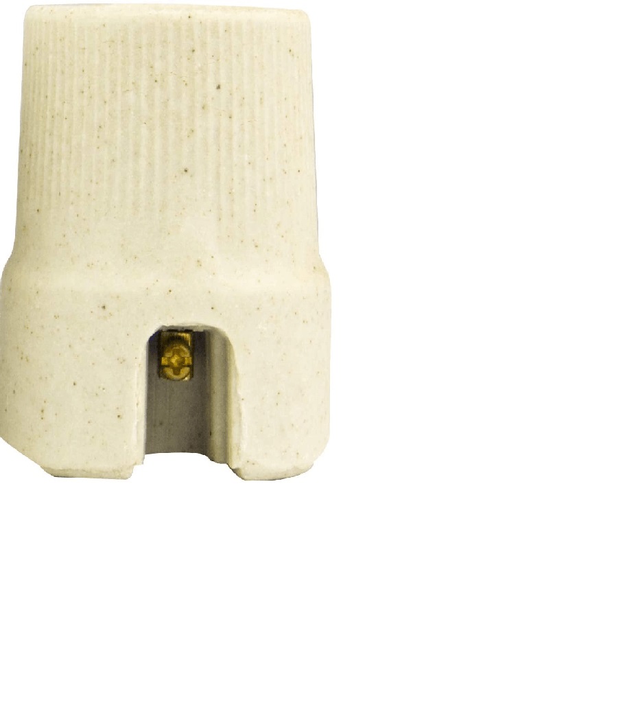 Bocal Porcelana p/ Plafonier E-27 Foxlux