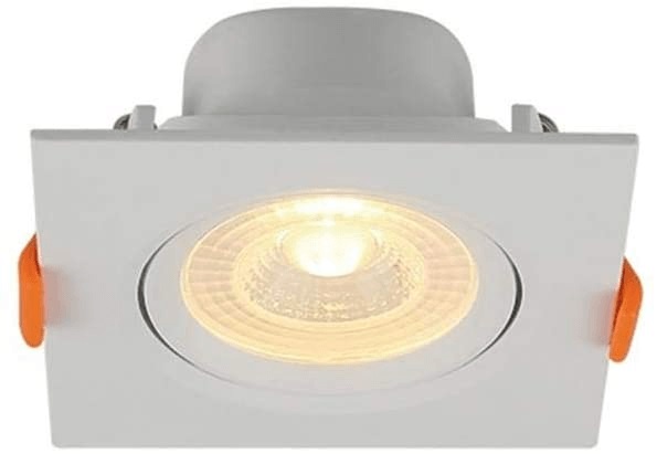 Spot emb qd Plast led 6w3000k Blumenau