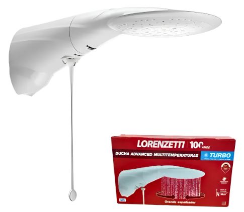 Ducha  Advanced Multitemperaturas 6400w 220v - Lorenzetti