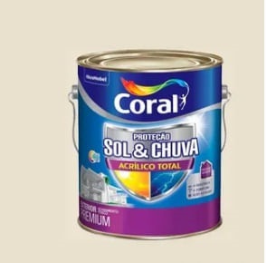 Tinta acr Total Algodao Egip 3.6l Coral