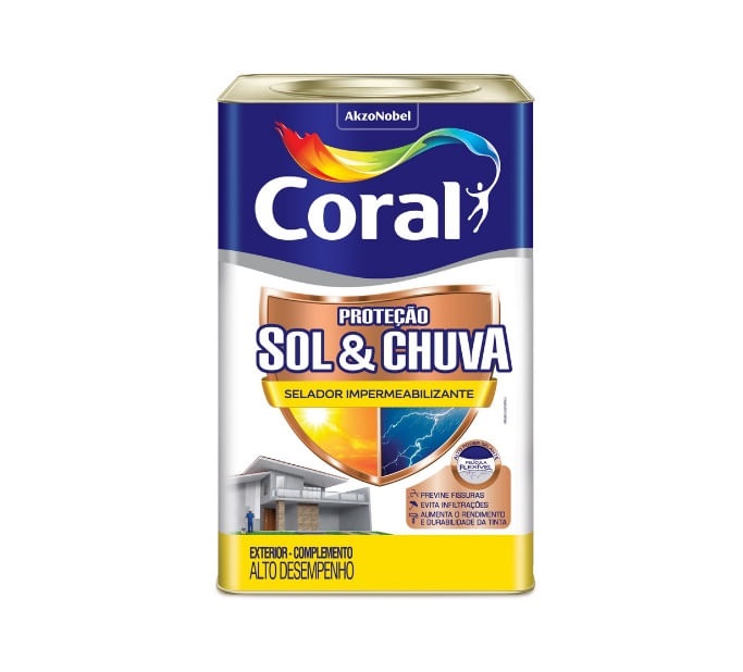 Selador Imper sol e Chuva 18l Coral