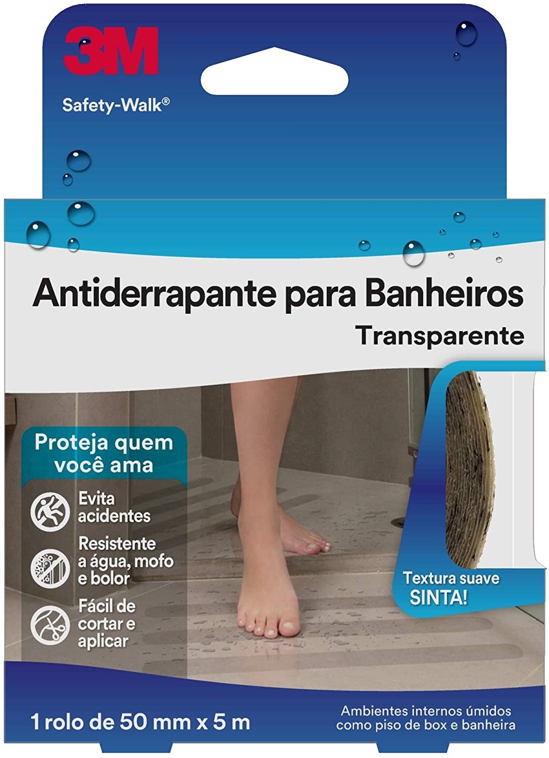 Fita Antiderrapante 50mmx5m wc 3m
