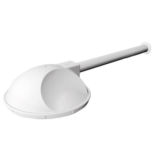 Chuveiro Plastico 9” Branco Duda