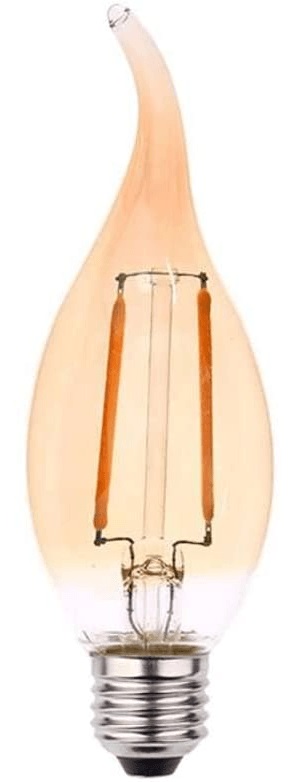 Lampada led Vela e14 2w/220v 2200k Blume