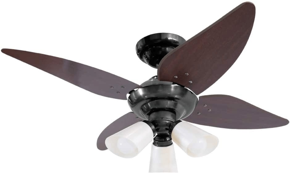 Ventilador Teto Salvante Preto Tron