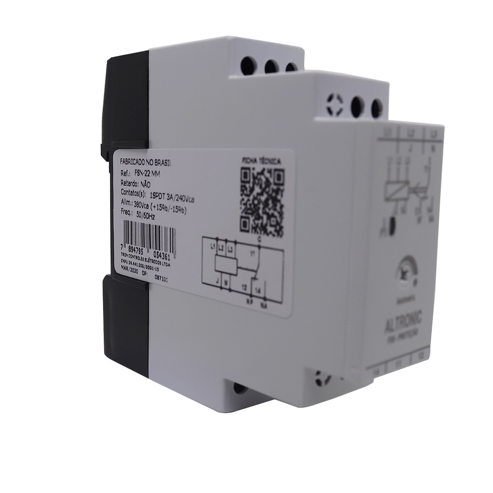 Rele Falta de Fase c/e sem Neutro 220v