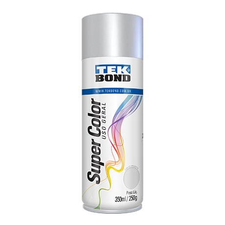 Tinta Spray uso Geral Aluminio 350ml tek