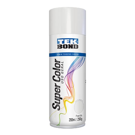 Tinta Spray uso Geral Gelo 350ml tek