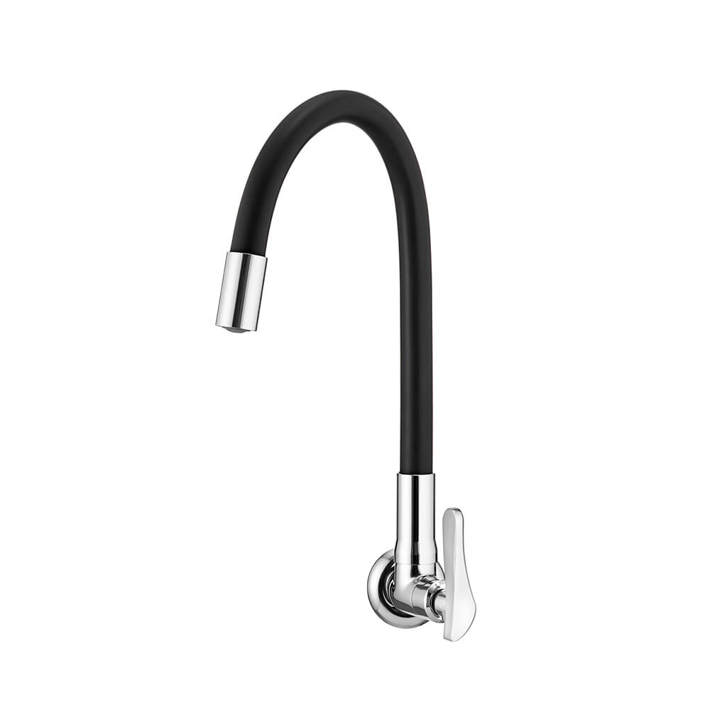 Torneira Parede Flex Black 1178 b27 Lore