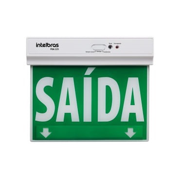 Placa de Sinalizacao Saida Psa225 Intelb