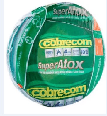 Cabo Atox Flex 1,5mm vd C/100mt Cobrecom
