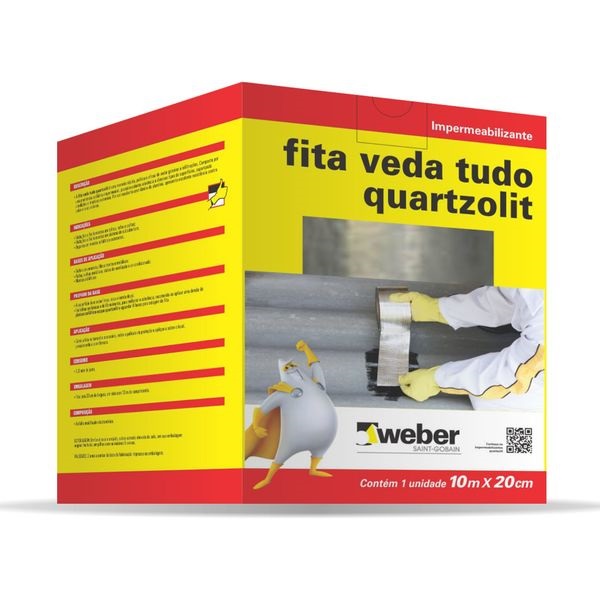 Fita Veda Tudo 20cm Quartzolit