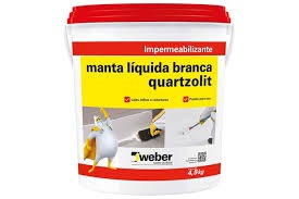 Manta Liquida Branca 4.5kg Quartzolit