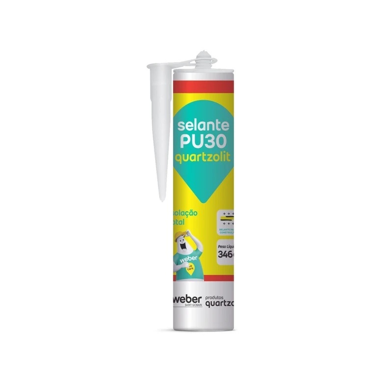 Selante Pu30 300ml Preto Quartzolit