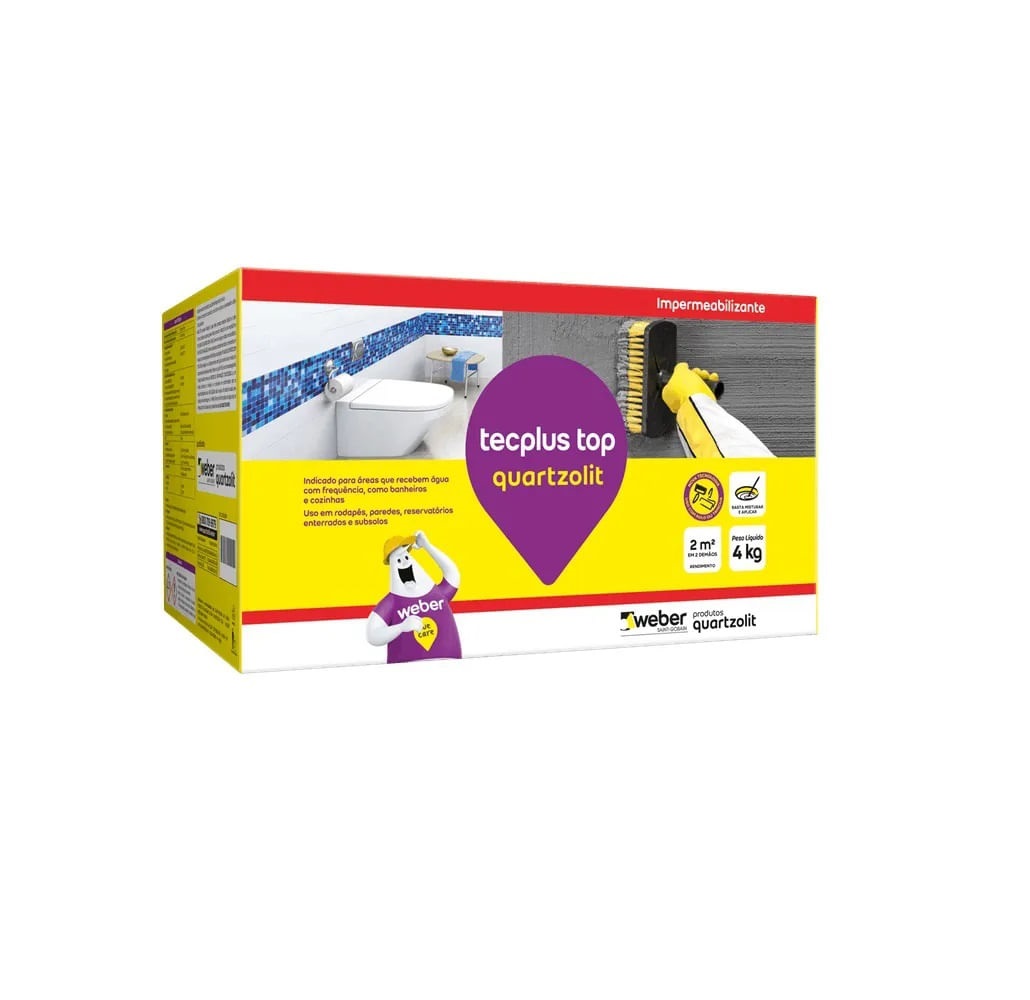 Tecplus top 4kg Quartzolit