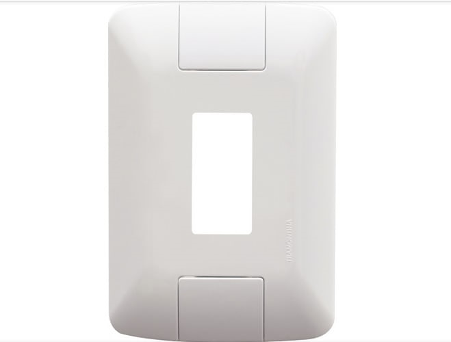 Placa 1p 4x2 Vertical br Aria Tramontina