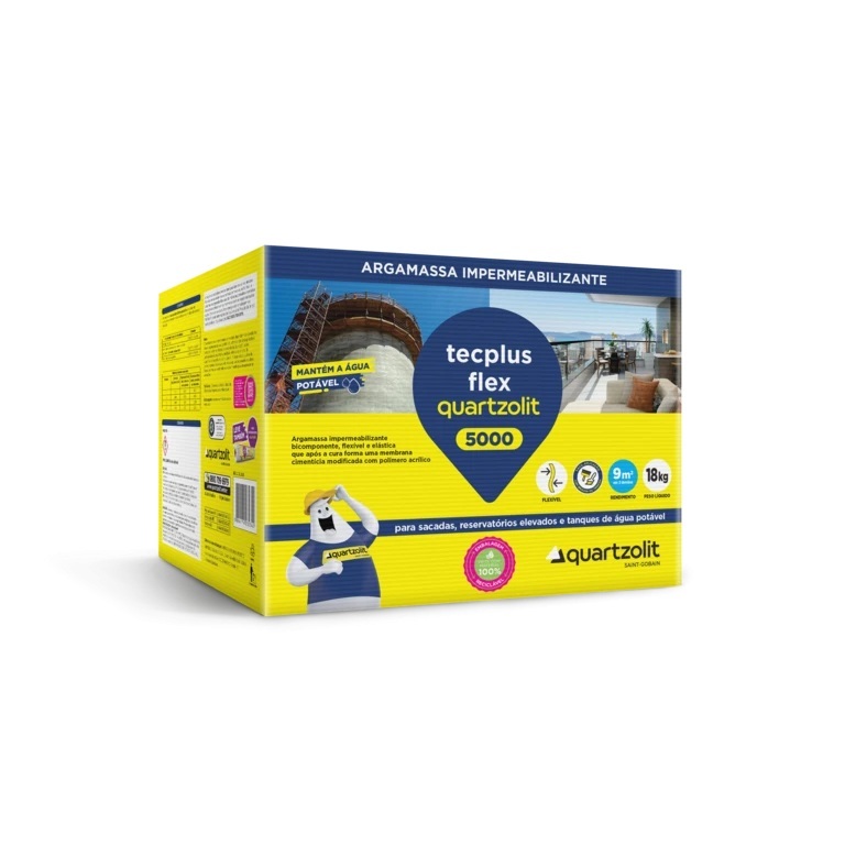 Tecplus Flex 18kg Cinza Quartzolit