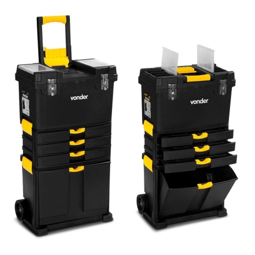 Caixa Plastica C/rodas crv 0500 Vonder