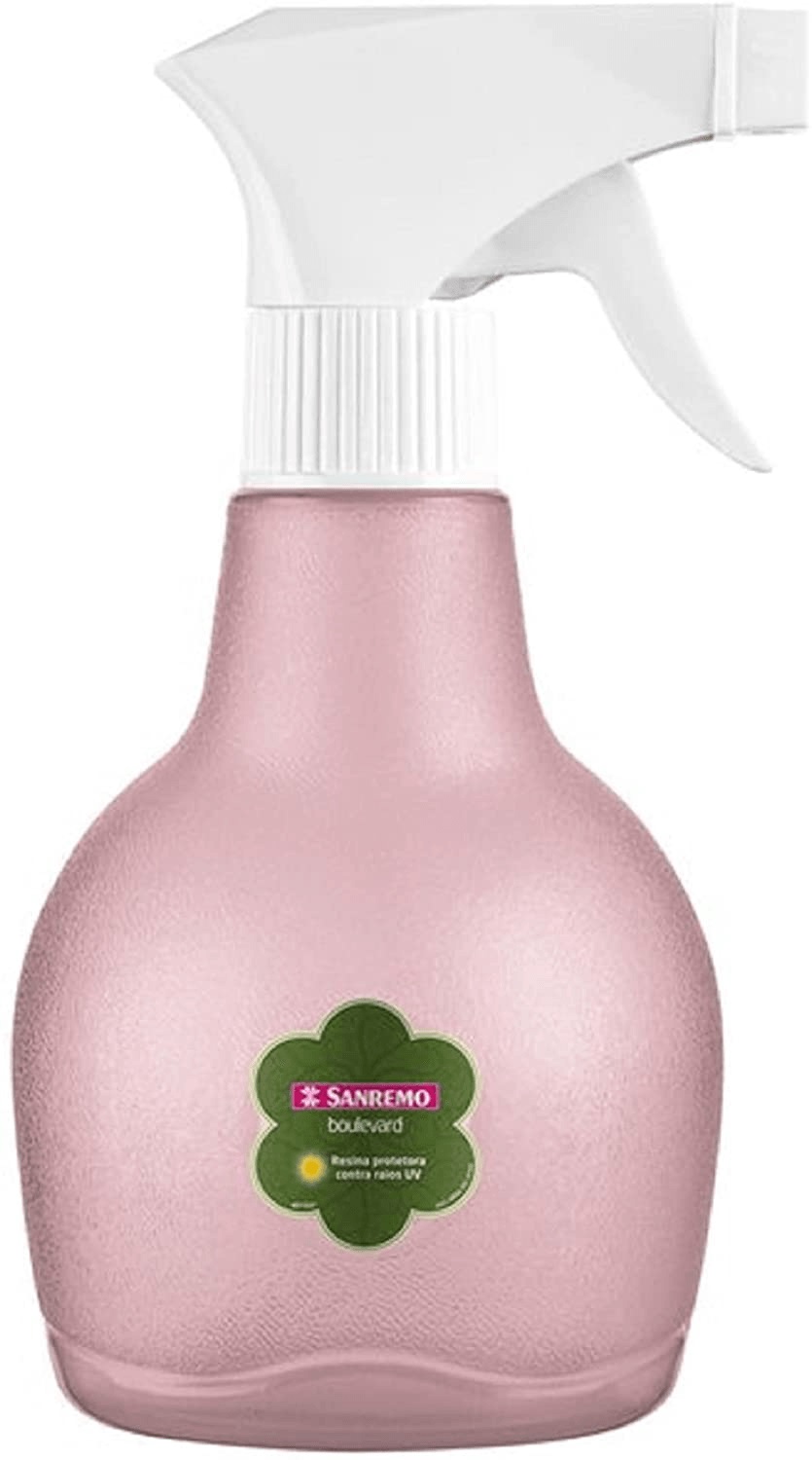 Pulverizador Plastico 350ml Rosa Sanremo