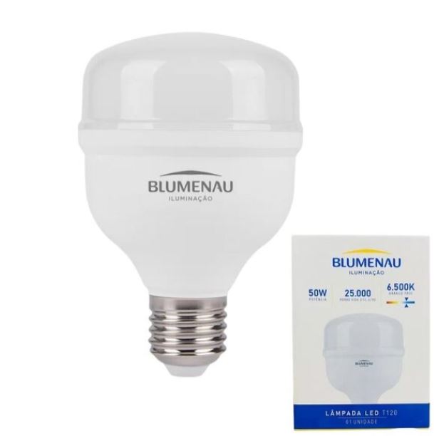 Lampada led Alta pot 50w T120 6500k blu