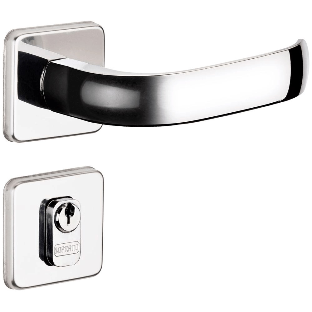 Fechadura ext Icaro 40x53 cr Ros24 Sopra