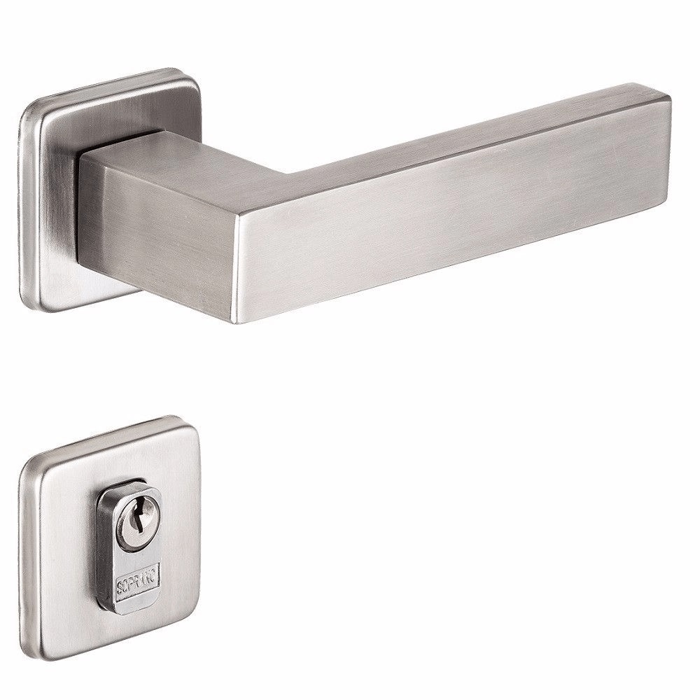 Fechadura ext Bali 55x70 Inox esc Sopran